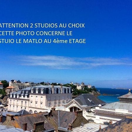 Les Studios Vue Mer Le Matlo Dinard Exteriér fotografie