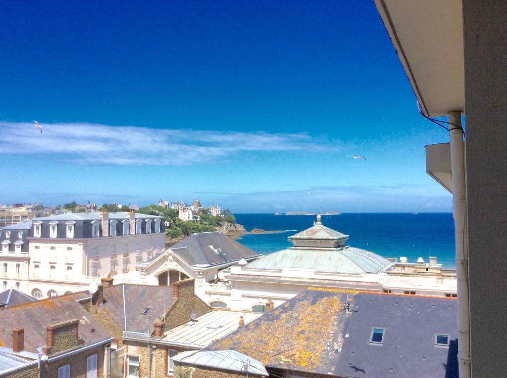 Les Studios Vue Mer Le Matlo Dinard Exteriér fotografie